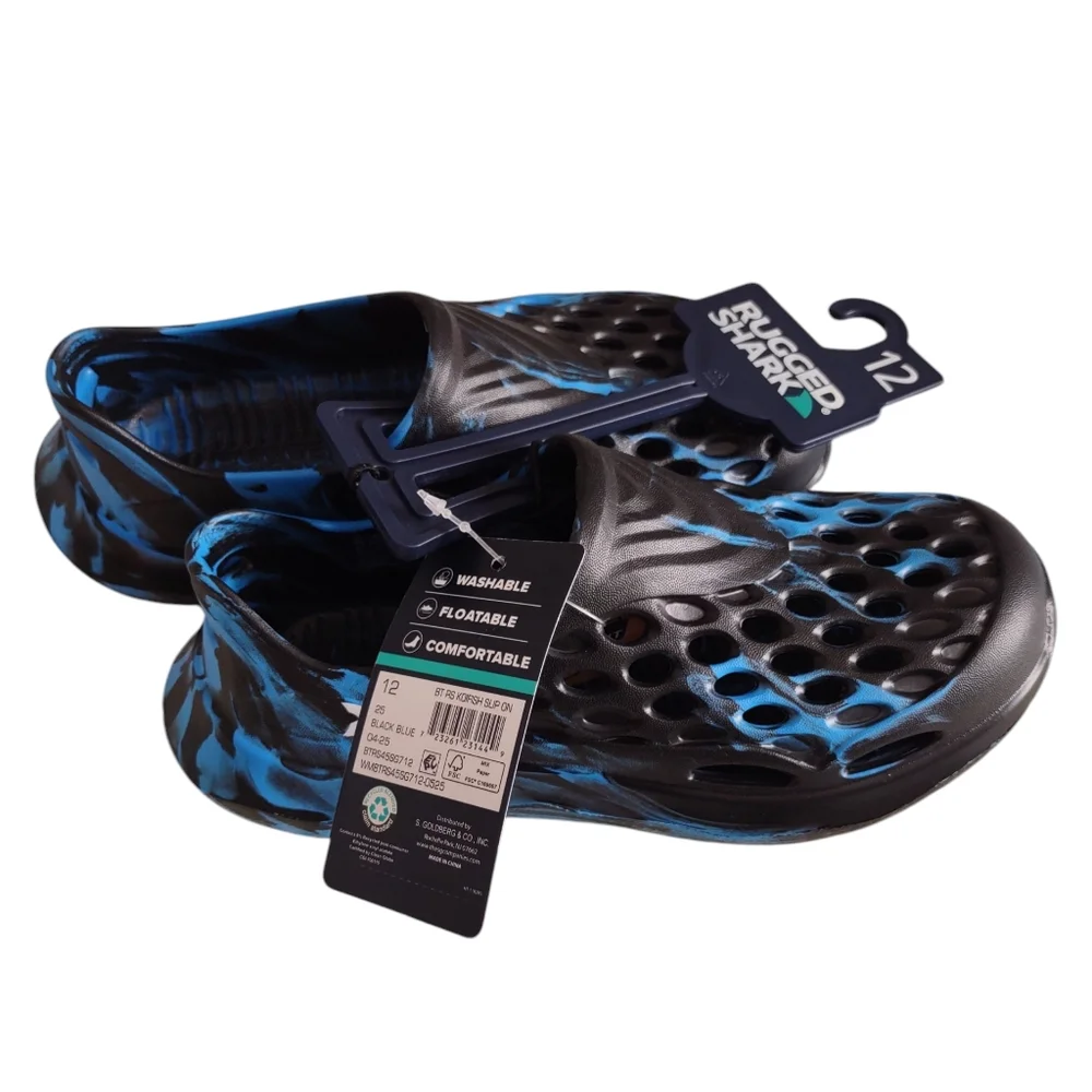 Rugged Shark Boy's 12 Koi Fish Slip On Shoes